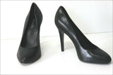 MINELLI Escarpins Cuir Noir Doublés Cuir Talons Hauts et Fins T 36 ETAT NEUF