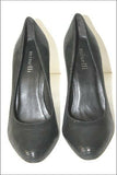MINELLI Escarpins Cuir Noir Doublés Cuir Talons Hauts et Fins T 36 ETAT NEUF