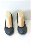 HISPANITAS Escarpins Cuir Elastiqué Bleu Doublés Cuir T 39 TBE