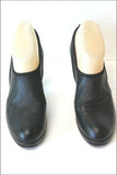 ACCESSOIRE DIFFUSION Escarpins Cuir Elastiqué Noir T 37 TBE