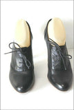 MINELLI Escarpins à Lacets Cuir Noir T 39 BE