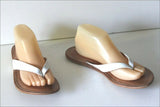 LES TROPEZIENNES Sandales cuir Blanc T 40 BE