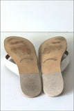 LES TROPEZIENNES Sandales cuir Blanc T 40 BE