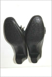 GEOX Respira Escarpins Cuir Noir Doublés Cuir Forme Mocassins T 37.5 TBE