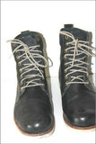 TIMBERLAND Bottines à Lacets Cuir Grainé Bleu Pétrole T US 10 / 44 BE
