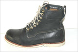 TIMBERLAND Bottines à Lacets Cuir Grainé Bleu Pétrole T US 10 / 44 BE