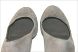 ASH Escarpins à Talons Daim Gris Clair Bouts Ronds T 39 BE