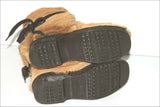 ST MORITZ Bottes Vintage Fourrées Poils Laine T 36 TBE