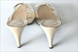 SOULIERS EVELINS Paris Nice Sandales Transparentes Cuir  Papillons T 36 TTBE
