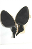 SOULIERS EVELINS Paris Nice Sandales Transparentes Cuir  Papillons T 36 TTBE