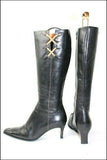 Bottes Cuir Noir Doublées Cuir T 36 BE