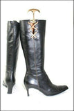 Bottes Cuir Noir Doublées Cuir T 36 BE