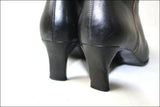Bottes Cuir Noir Doublées Cuir T 36 BE