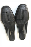 GEOX Respira Escarpins Daim Noir Elastiqué Talon Compensé T 39.5 TBE