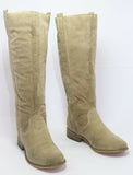 CLOSER Bottes Daim Beige Cuir T36 BE