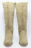 CLOSER Bottes Daim Beige Cuir T36 BE