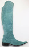 Bottes Pointu Daim Vert T41 TTBE