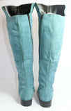 Bottes Pointu Daim Vert T41 TTBE