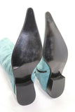 Bottes Pointu Daim Vert T41 TTBE