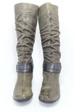 DORKING Bottes Cuir Kaki T40 BE