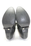 BOCAGE Bottes Cuir Froissé Noir T36 TBE