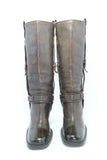 Maria Cristina Bottes Cuir Marron T37,5 TBE made in Italie