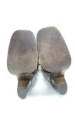 Maria Cristina Bottes Cuir Marron T37,5 TBE made in Italie