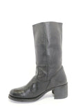 made in BIGUINE Bottines Cuir Noir T38 TBE