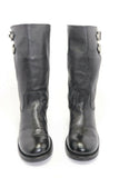 made in BIGUINE Bottines Cuir Noir T38 TBE
