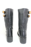 made in BIGUINE Bottines Cuir Noir T38 TBE