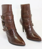 André Bottines Cuir Marron T40 TBE