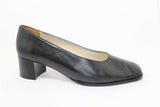 JB MARTIN Escarpins Cuir Noir Taille 40 TBE made in France