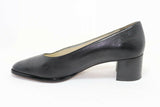 JB MARTIN Escarpins Cuir Noir Taille 40 TBE made in France