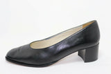 JB MARTIN Escarpins Cuir Noir Taille 40 TBE made in France