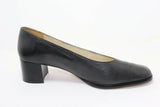 JB MARTIN Escarpins Cuir Noir Taille 40 TBE made in France
