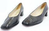 JB MARTIN Escarpins Cuir Noir Taille 40 TBE made in France