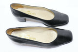 JB MARTIN Escarpins Cuir Noir Taille 40 TBE made in France