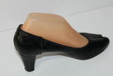 GIORM VENEZIA Escarpins Tout Cuir Verni Ouverts T 38.5 BE