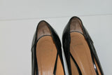 GIORM VENEZIA Escarpins Tout Cuir Verni Ouverts T 38.5 BE