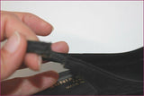SONIA RYKIEL Escarpins Pointus Toile Imprimée Noire Talons Ouverts T 37 TBE