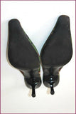 FRANCESCA Escarpins Mules Tissu Imprimé Militaire T 38 TBE