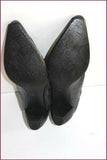 EVERYBODY Boots Pointues Cuir Gris Sangle  Elastiquée T 42 TBE