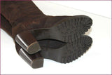 CASTANER Bottes Rabats Daim Marron Foncé T 36 TTBE