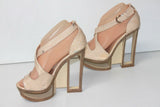 FOLI FOLIO SHOES Sandales Simili Cuir Talons très Hauts Originaux T 36 TBE