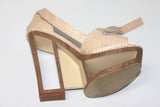 FOLI FOLIO SHOES Sandales Simili Cuir Talons très Hauts Originaux T 36 TBE