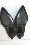 BALMAIN Escarpins Pointus Nubuck Noir Hauts Talons T 38 TBE