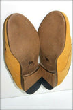 M.MOUSTACHE Derby Vintage Daim Ocre doublés cuir T 41 BE
