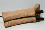 FAIRE LADY Bottes à Talons Cuir Naturel Camel T 35.5 TBE