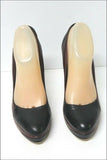 SAN MARINA Escarpins Cuir Tricolore Doublés Cuir Talons Très Hauts T 39 TBE
