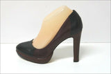 SAN MARINA Escarpins Cuir Tricolore Doublés Cuir Talons Très Hauts T 39 TBE